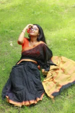 Tamalrekha Cotton – কালো-সবুজে প্রাচীন মাধুর্য - Image 4