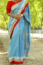 Krishnokoli Niloy – নীলের কোলে প্রিন্টেড ব্লকের কল্পনা - Image 7